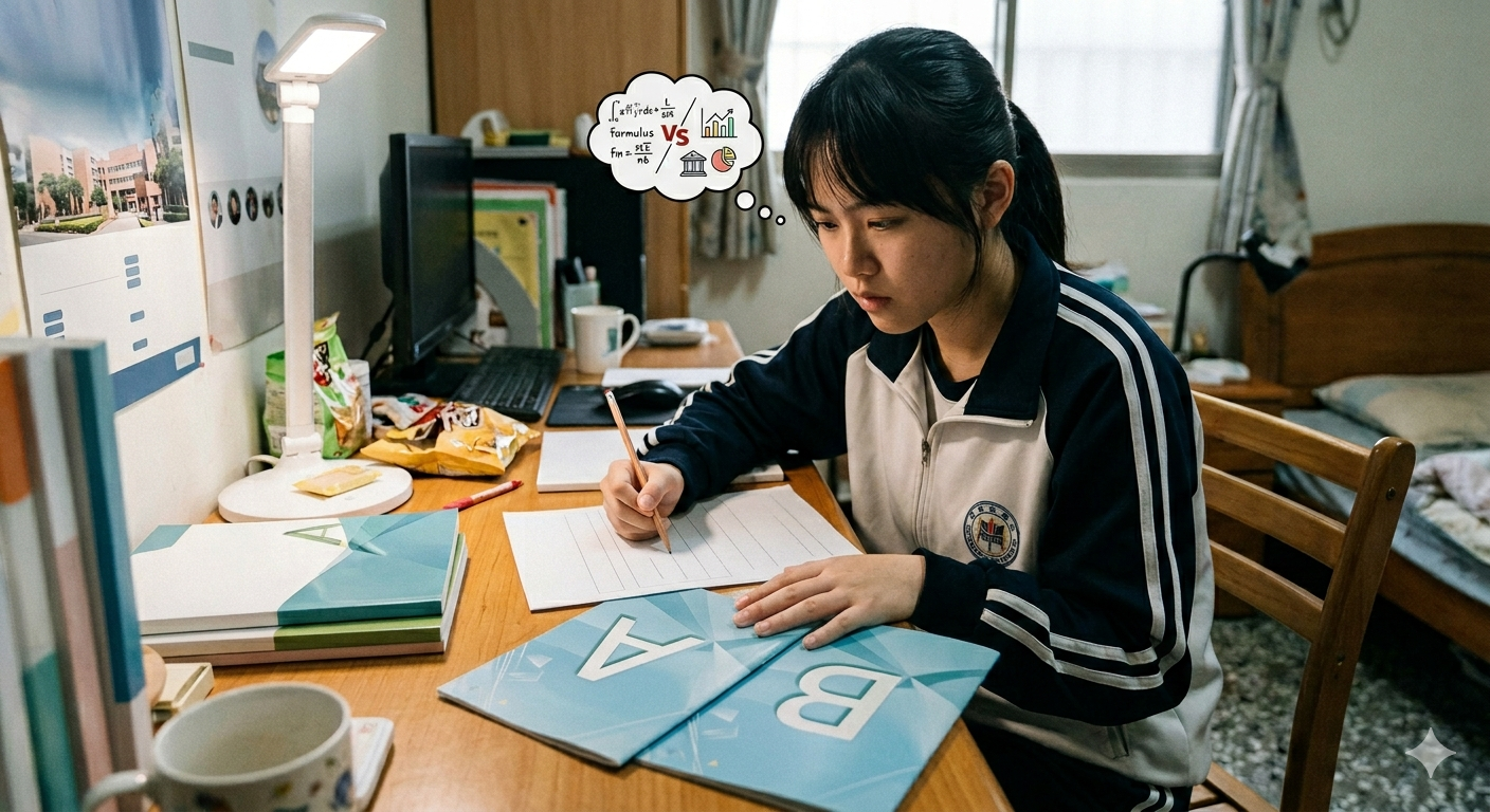 115分科測驗｜數甲、數乙怎麼選？用「校系採計與加權戰術」佈局你的神級志願！